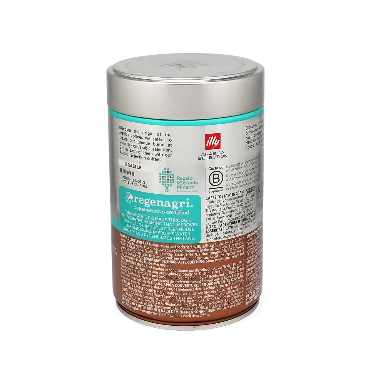 Кафе на зърна illy Arabica Selection Brasile, кутия 250 g, Снимка 3