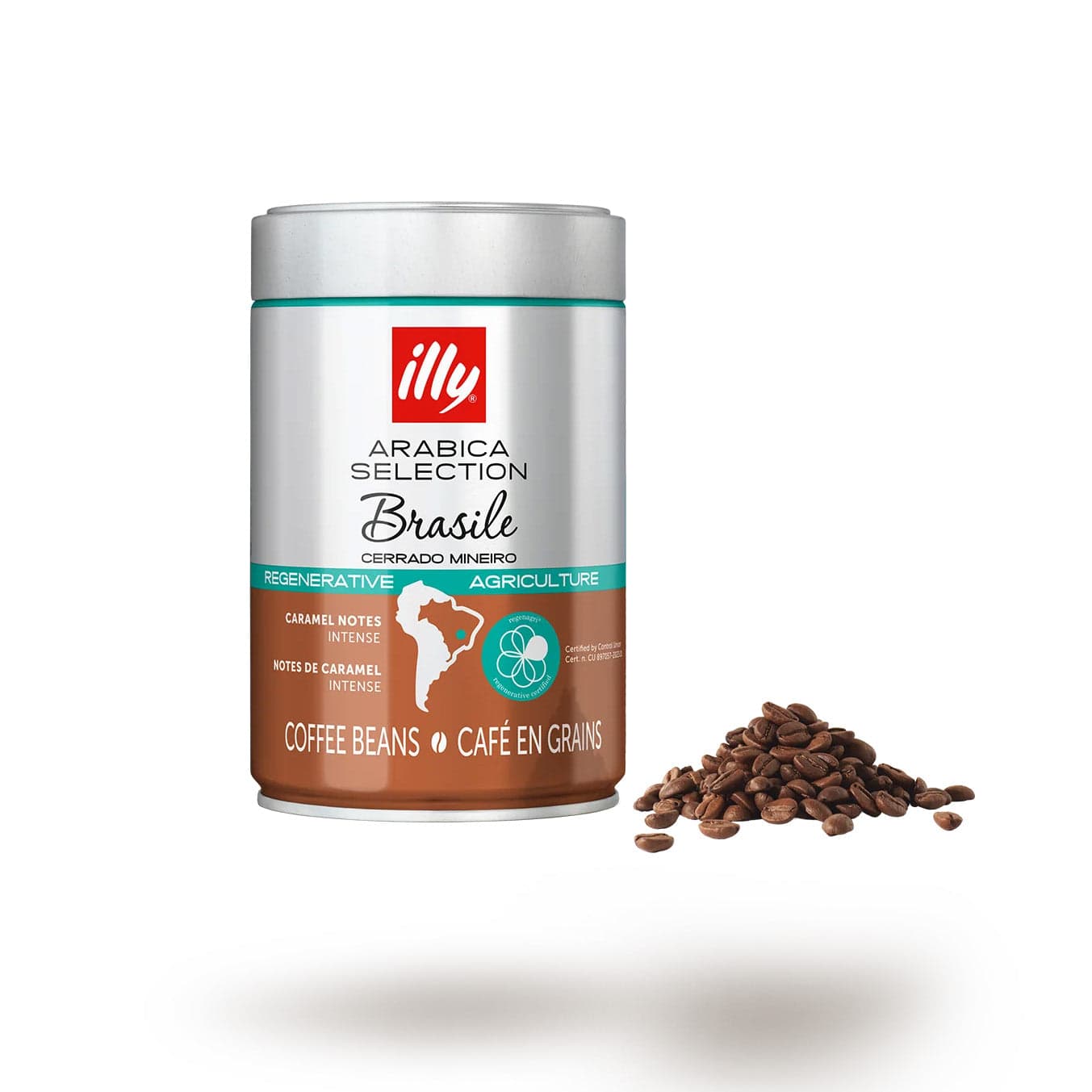 Кафе на зърна illy Arabica Selection Brasile, кутия 250 g, Снимка 2