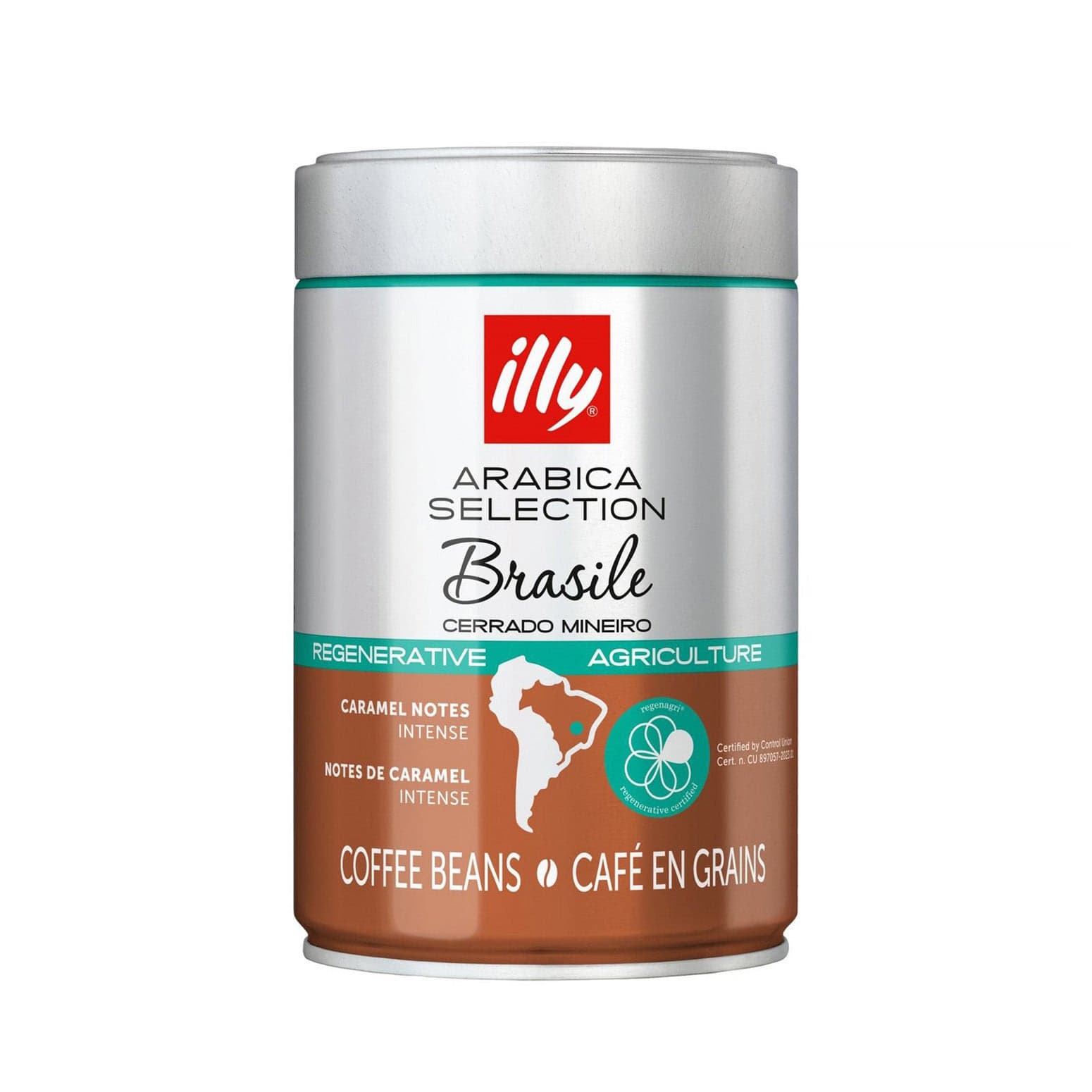 Кафе на зърна illy Arabica Selection Brasile, кутия 250 g