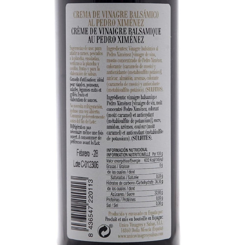 Крем от балсамов оцет, Pedro Ximenez, 400мл, Снимка 3