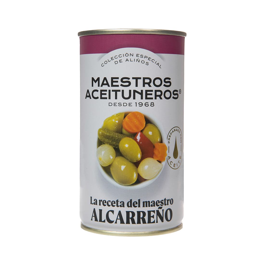 Маслини ALCARRENO в микс от зеленчуци