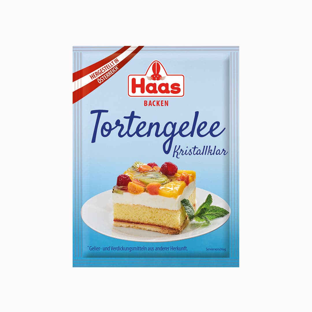 Прозрачно желе за торти