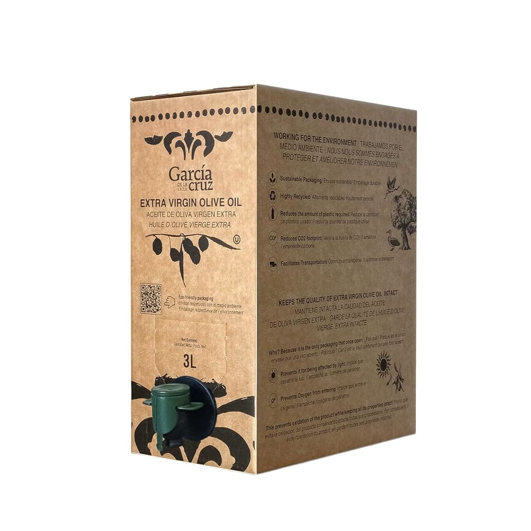 Маслиново масло GARCIA DE LA CRUZ BIB, кутия 3 л, Снимка 3