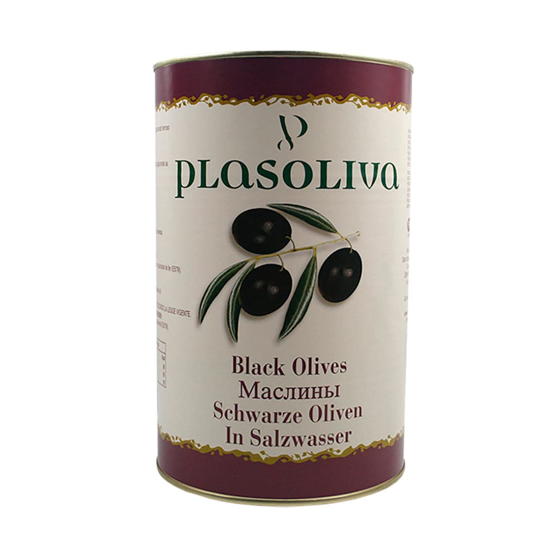 Черни маслини PLASOLIVA NEGRA CON HUESO, Снимка 1