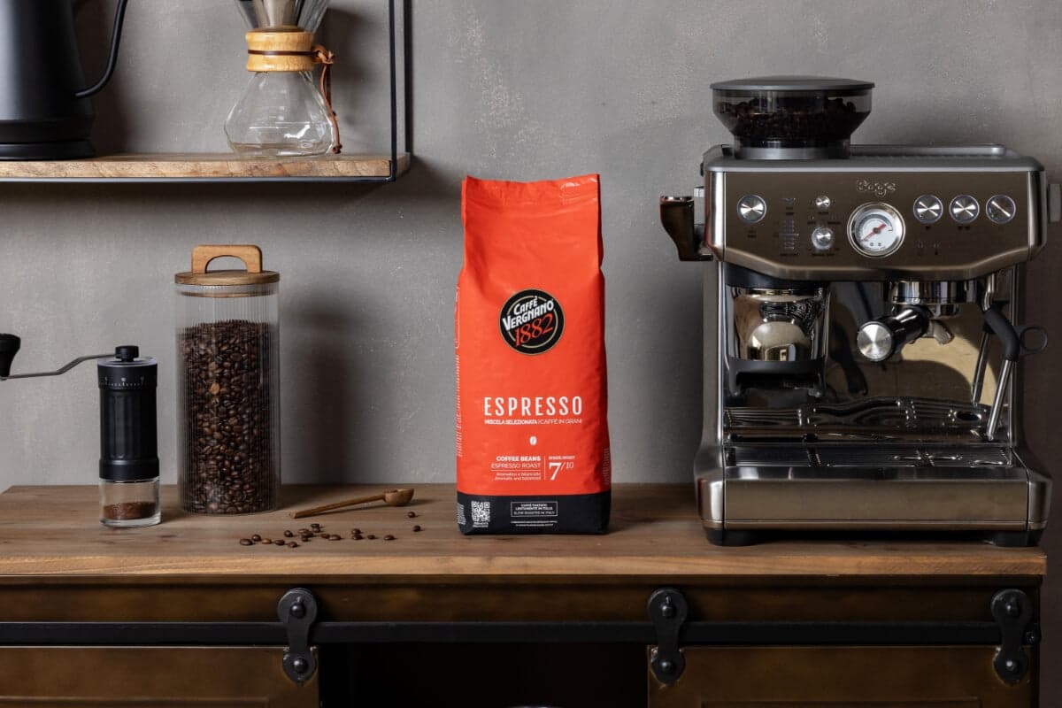 Кафе на зърнаCaffè Vergnano 1882 Espresso, 1 kg, Снимка 2