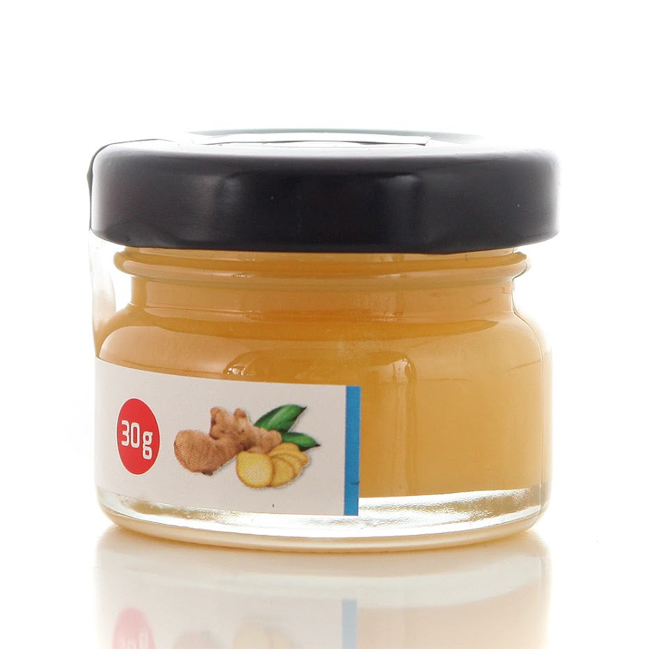 Терапевтичен мед с тетра екстракт от джинджифил, 30гр / 220гр от EVOO.bg