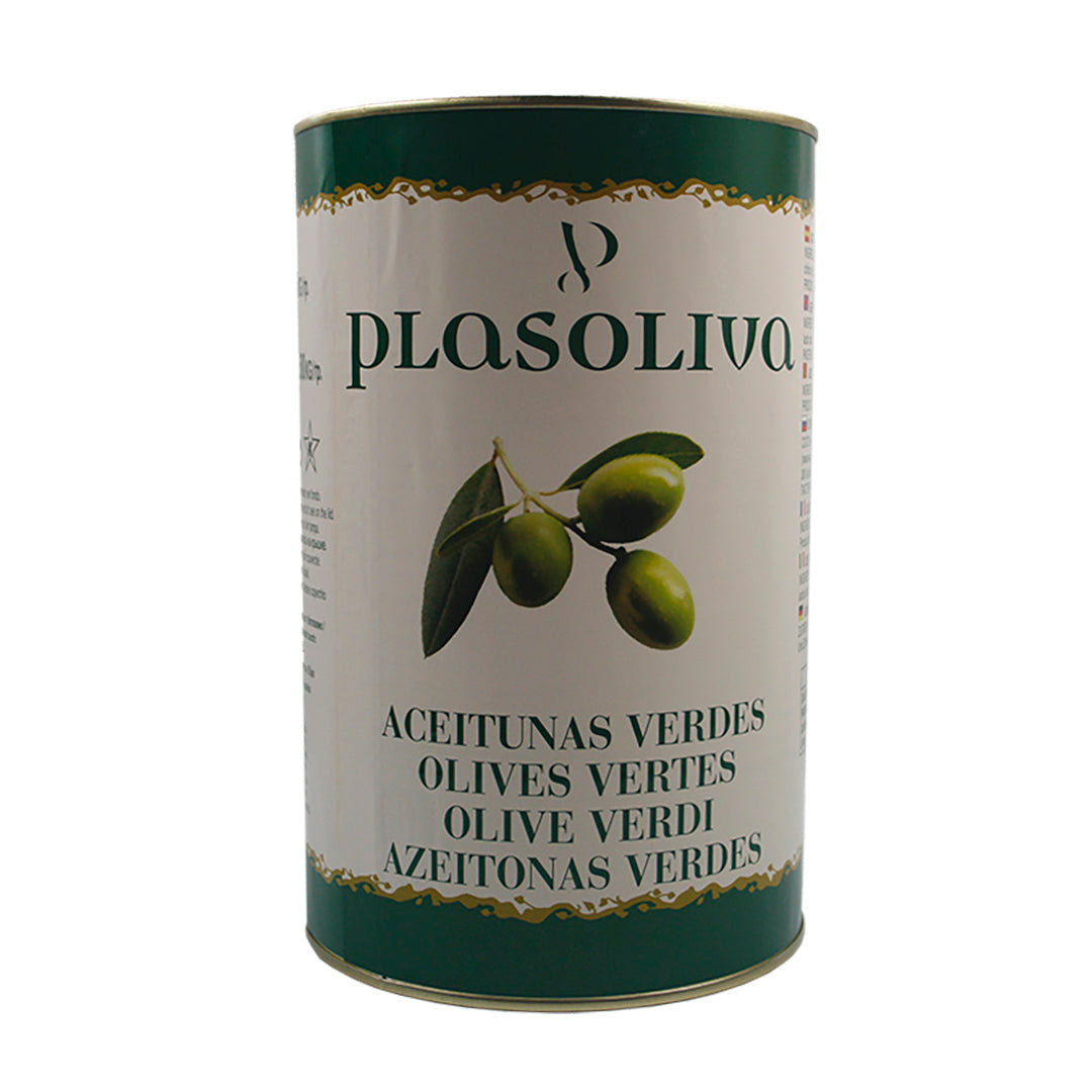 Испански маслини PLASOLIVA VERDE CON HUESO от evoo.bg